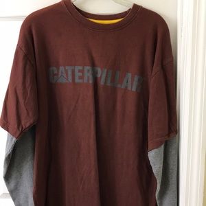 Caterpillar long sleeve with thermal Shirt M